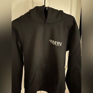 All Black “It Will Always Be NY or Nowhere” Hoodie – Brand New, Unworn, Size S